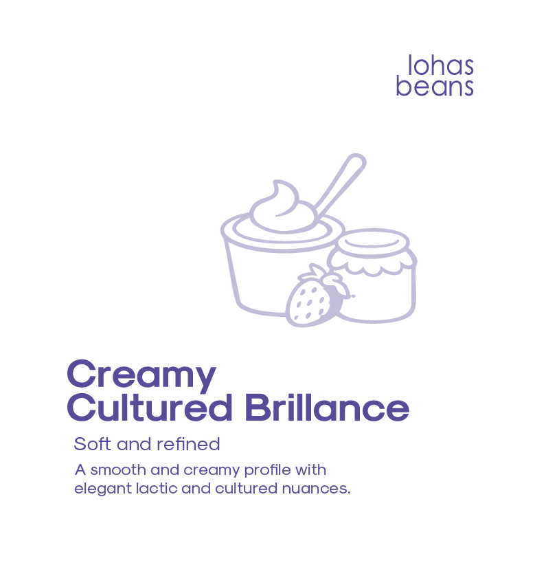 Creamy Cultured Brilliance