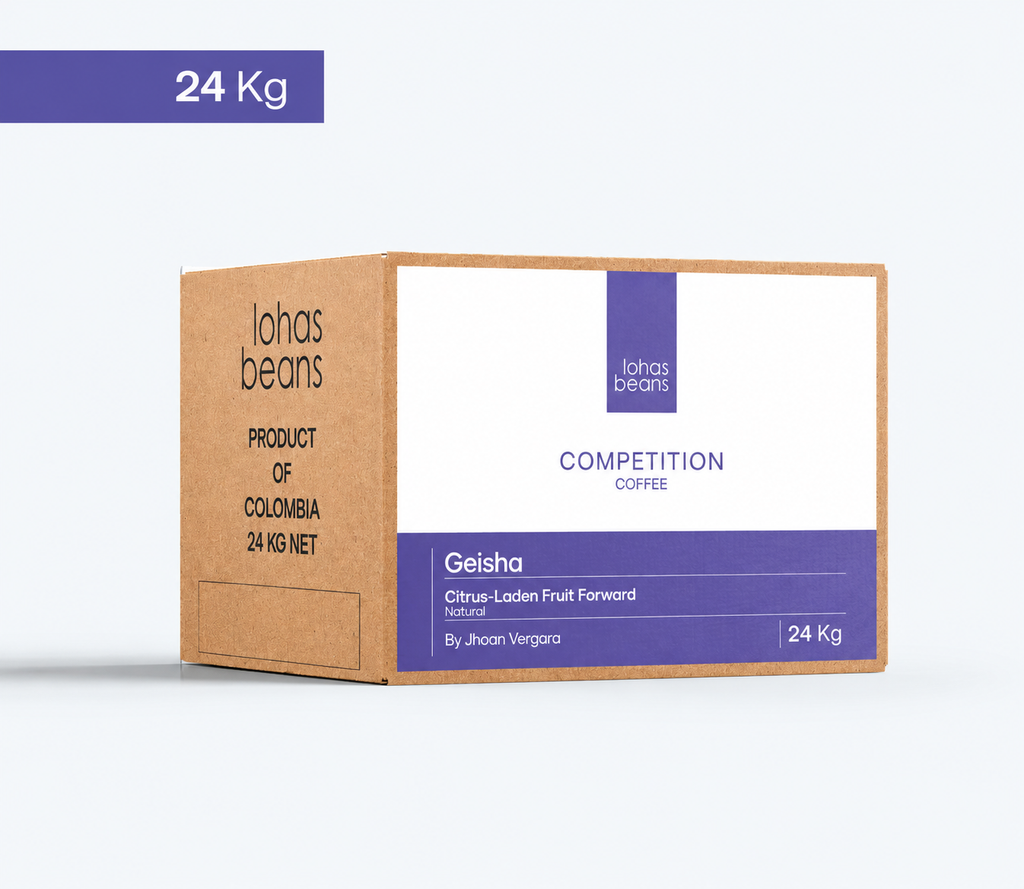 Geisha Citrus Laden Fruit Forward Natural Jhoan Vergara