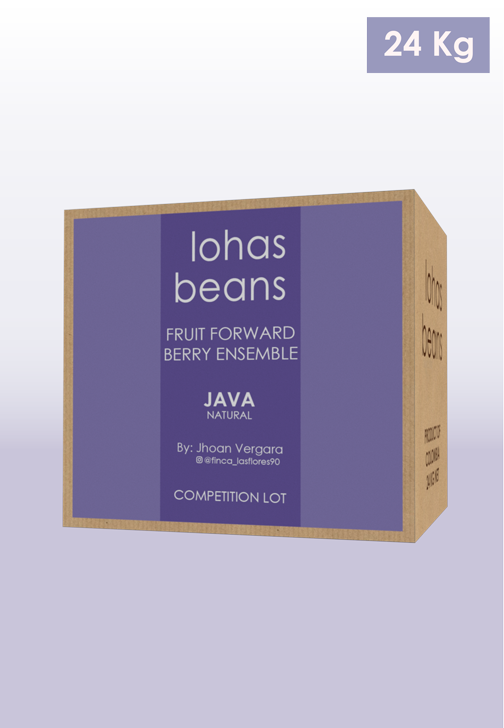 Java Fruit Forward Berry Ensemble Natural By Jhoan Vergara – Lohas Beans